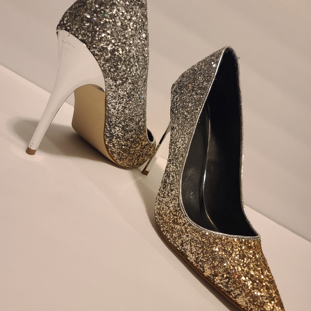 Shi sparkly heels